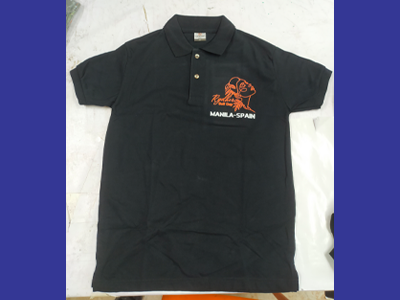 printed polo shirt