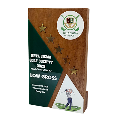 Rectangle Wood Plaque